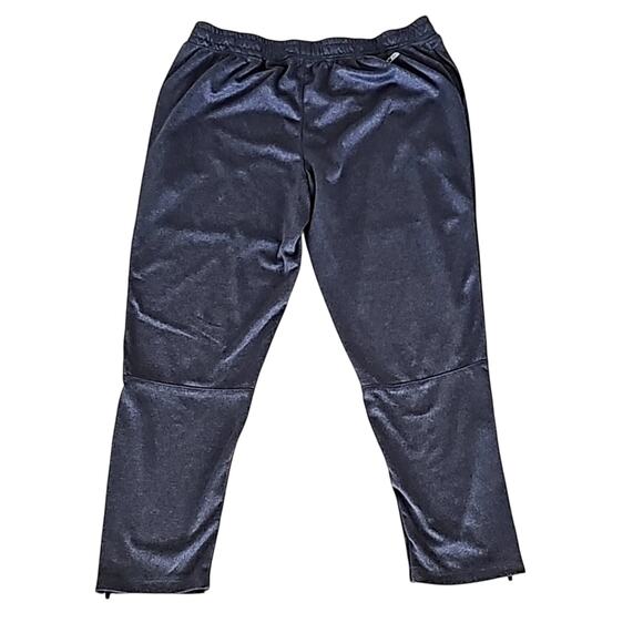 RBX Mens Jogging Pants Elastic Waist Two Pocket One Deep w/Zipper Gray Size XL - Picture 2 of 8